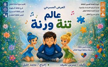 المهرجان الختامي لنوادي مسرح الطفل 2| فرقة المنصورة تقدم «عالم تنة ورنة» بالقناطر 
