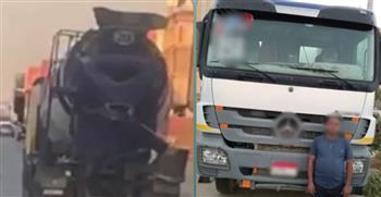 ضبط سائق نقل ثقيل بعد رصد قيادته برعونة في التجمع الخامس