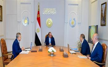 الرئيس السيسي يطلع على معدلات الملاحة في عبور قناة السويس خلال العام المالي ٢٠٢٦/٢٠٢٥