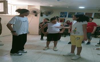 ورشة لإعداد ممثل مسرحي للأطفال ببيت ثقافة أبو قير