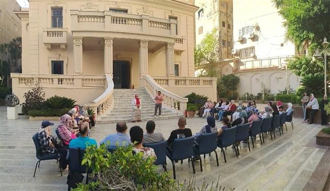 مركز محمود سعيد ينظم ورشة "التصوير العلاجي" ضمن فعاليات "متحف التعافي والتنمية"