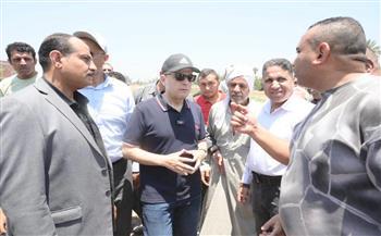 محافظ الغربية يتفقد زراعة 11 فدانًا بمحصول الذرة بعزبة وديع الصغرى التابعة لمركز قطور بعد إزالة تشوينات 
