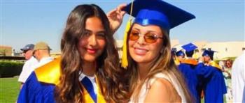 برسالة مؤثرة.. داليا البحيري توثق لحظات تخرج ابنتها قسمت