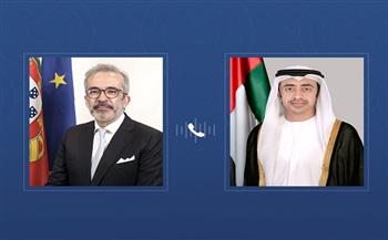 وزيرا خارجية الإمارات والبرتغال يبحثان تداعيات الأعتداءات الإيرانية والتطورات الإقليمية الأخيرة