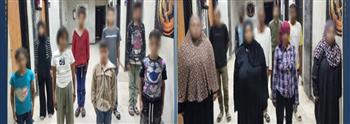 ضبط 10 متهمين لاستغلال الأطفال في التسول وبيع السلع بإلحاح بالقاهرة