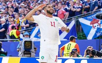 العرب في المونديال.. إسماعيل صيباري يقود هجوم المغرب أمام هولندا