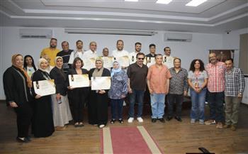 المهرجان القومي للمسرح يختتم ورشة الإلقاء لـ خالد الذهبي بعرض تطبيقي وتوزيع شهادات المشاركة