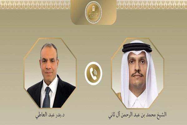 وزير الخارجية يبحث هاتفياً مع نظيره القطري التطورات الإقليمية