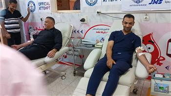 على هامش احتفالها باليوم العالمي للتبرع بالدم.. وزارة الصحة تدخل موسوعة جينيس للأرقام القياسية