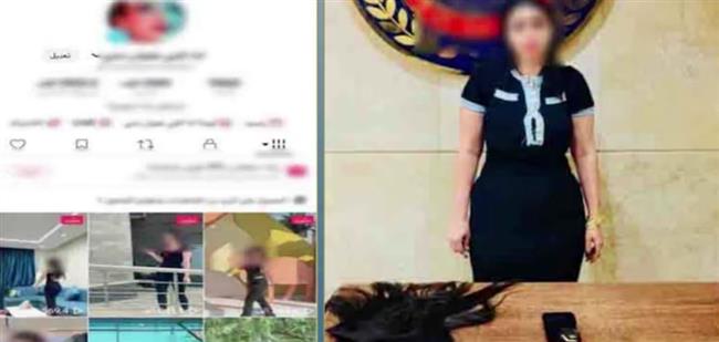 ضبط صانعة محتوى بتهمة نشر فيديوهات خادشة للحياء عبر مواقع التواصل