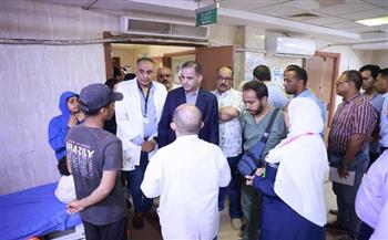 نائب وزير الصحة يجري جولة تفقدية موسعة بمنشآت صحية في مطروح استعداداً لموسم الصيف