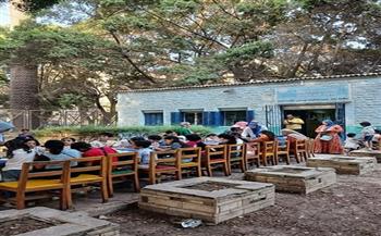 ورش فنية وأنشطة توعوية لتنمية مهارات الأطفال بالمكتبة الثقافية العامة لحي المعادي 