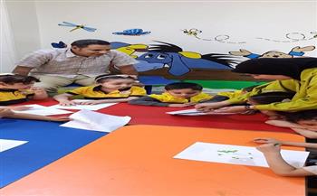 احتفالًا باليوم العالمي للبيئة.. ثقافة الإسماعيلية ينظم ورشة فنية للأطفال بعنوان "بيئة خضراء"