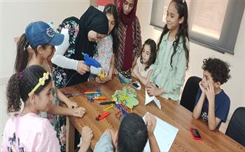 قصر ثقافة حلوان يقدم أنشطة ثقافية وفنية متنوعة للأطفال 