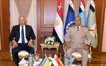 وزير الدفاع يبحث مع نائب رئيس الوزراء وزير دفاع البوسنة والهرسك سبل تعزيز التعاون العسكرى بين البلدين