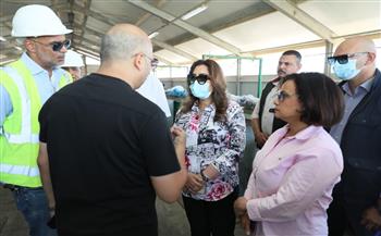 منال عوض: نقل أنشطة معالجة المخلفات بالموقع الجديد أولوية لتعزيز كفاءة التشغيل بالبحر الأحمر