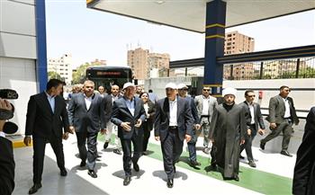 رئيس الوزراء يفتتح محطة تموين سيارات محافظة القاهرة المحوكمة