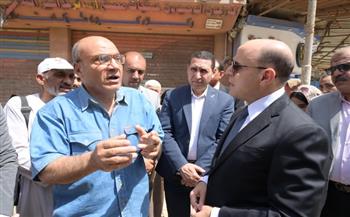 محافظ الغربية: حل جذري ومستدام لمشكلة القمامة بالمحلة وحملات يومية لرفع الإشغالات