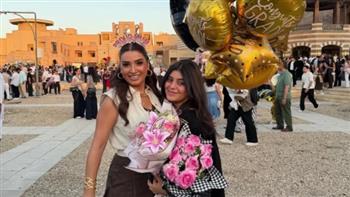 روجينا تحتفل بتخرج ابنتها.. وتشارك الجمهور لحظات من السعادة والفخر