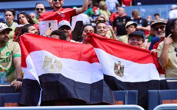 العرب في المونديال.. علم مصر يزين مدرجات ملعب هانتينجتون قبل لقاء البرازيل