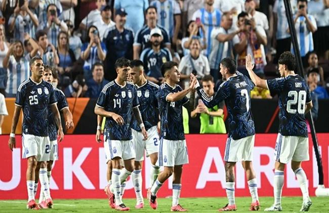الأرجنتين تفوز على هندوراس 2-0 استعدادا لكأس العالم 2026