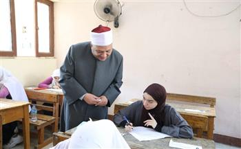 بتوجيهات الإمام الأكبر.. الشيخ أيمن عبدالغني يتابع امتحانات الشهادة الثانوية الأزهرية ميدانيًا وإلكترونيًا