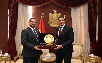 وزير الرياضة يلتقي نظيره الليبي لبحث سبل تكثيف التعاون المشترك