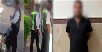 كشف ملابسات فيديو ادعاء رشوة وسحب رخصة دراجة نارية بالقاهرة وتضبط قائدها