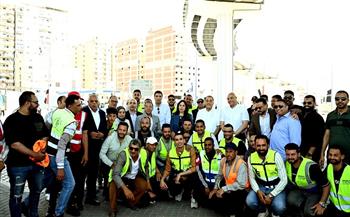 رئيس الوزراء يفتتح كوبري "الفريق أول سليمان عزت" بالإسكندرية