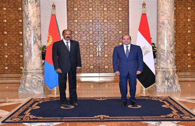الرئيس السيسي ونظيره الإريتري يبحثان مستجدات الأوضاع في السودان الشقيق