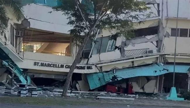 زلزال مدمر بقوة 7.8 درجات يضرب الفلبين وتحذيرات من تسونامي