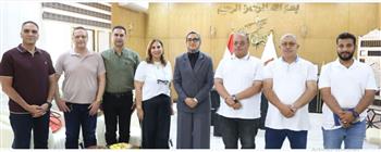 محافظ الوادي الجديد تتابع الموقف التنفيذى بمشروع "الواحات الخضراء"