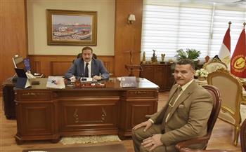 محافظ بورسعيد يستقبل مدير المشروعات بجهاز مستقبل مصر لبحث سبل التعاون المشترك
