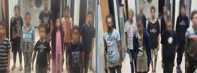  ضبط تشكيل يستغل 11 طفلًا في أعمال تسول وبيع إلحاحي بالجيزة وإحالة المتهمين للإجراءات القانونية