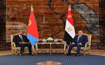 الرئيس السيسي ونظيره الإريتري يبحثان تطورات السودان وأمن البحر الأحمر| صور