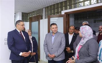 محافظ دمياط نادى المهندسين بمدينة دمياط و يلتقى مع مجلس النقابة 