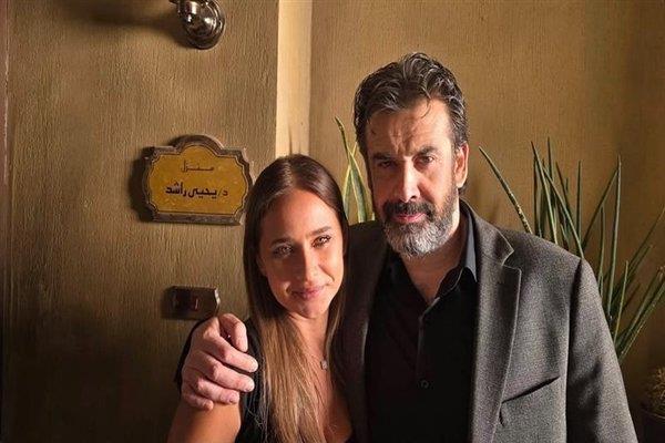 عودة الثنائي.. كريم عبد العزيز ونيللي كريم من كواليس "الفيل الأزرق 3"  