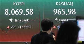 أسهم سول ترتفع بأكثر من 8% وسط التفاؤل بشأن الذكاء الاصطناعي ووقف إطلاق النار بين إيران وإسرائيل