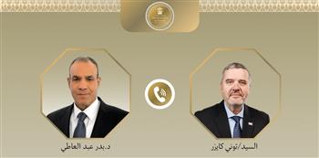 وزير الخارجية يبحث مع نظيره السلوفيني سبل تطوير العلاقات الثنائية