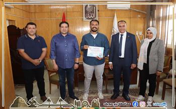 نائب محافظ بني سويف يشهد تكريم فريق إدارة ببا الصحية بعد اعتماد 3 وحدات وفق معايير الجودة والاعتماد GAHAR