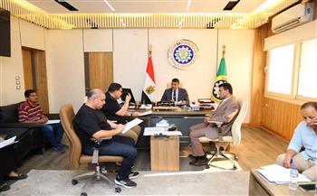 نائب محافظ الدقهلية يترأس لجنة التصرفات العقارية لبحث طلبات التصرف الخاصة بمستثمري المنطقة الصناعية في جمصة