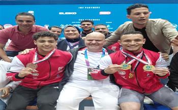بعثة منتخب رفع الأثقال تطير إلى كولومبيا للمشاركة ببطولة العالم تحت 17 سنة