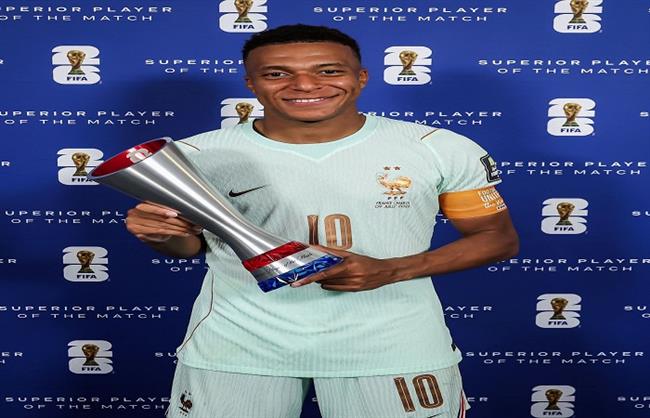 كأس العالم 2026.. كيليان مبابي رجل مباراة فرنسا والمغرب في ربع النهائي