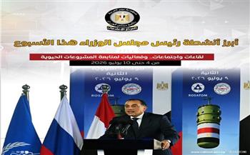المركز الإعلامي لمجلس الوزراء يستعرض بالإنفوجراف أبرز أنشطة مدبولي هذا الأسبوع