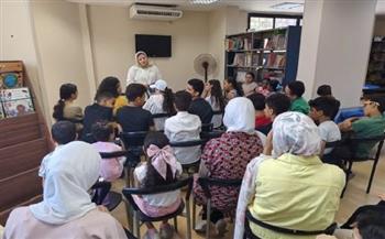 ورشة ثقافية بعنوان "علماء غيروا مجرى التاريخ" لأبناء مكتبة خالد بن الوليد