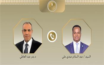 وزير الخارجية يبحث مع نظيره الصومالي العلاقات الثنائية وتطورات الأوضاع في القرن الأفريقي