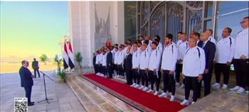 الرئيس السيسي: مش ممكن ميكونش في مصر كتير زي محمد صلاح وشوبير