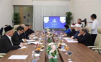 عضو هيئة كبار العلماء بالأزهر يبحث مع مستشار رئيس أوزبكستان للشؤون الدينية تعزيز التعاون الثنائي 