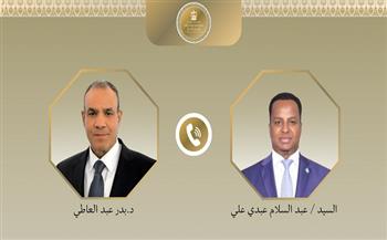 وزير الخارجية يبحث مع نظيره الصومالي العلاقات الثنائية وتطورات الأوضاع في القرن الأفريقي