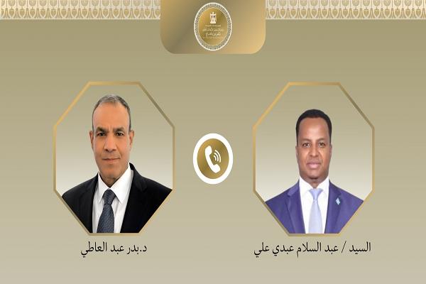 وزير الخارجية يبحث مع نظيره الصومالي العلاقات الثنائية وتطورات الأوضاع في القرن الأفريقي